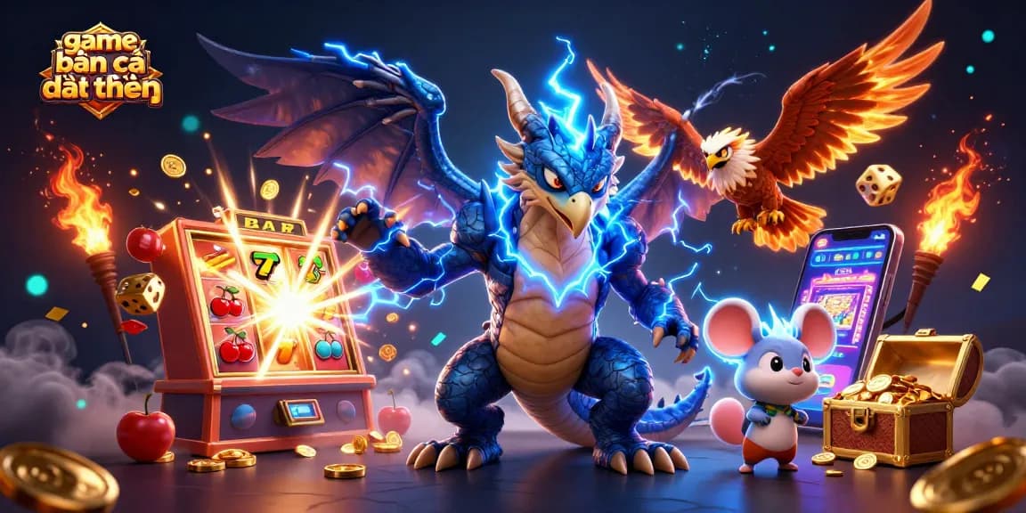 Engage in captivating game bắn cá đổi thưởng with thrilling underwater action and jackpot wins!
