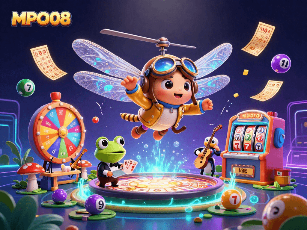 MPO08 enhances your gaming with interactive slots, vibrant lottery scenes, and thrilling casino atmosphere.