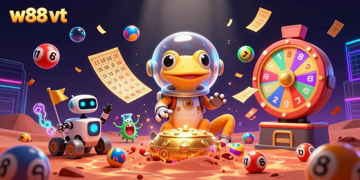 Các nhân vật W88 VT khám phá thế giới casino trực tuyến với nhiều trò chơi đa dạng và ưu đãi hấp dẫn.
