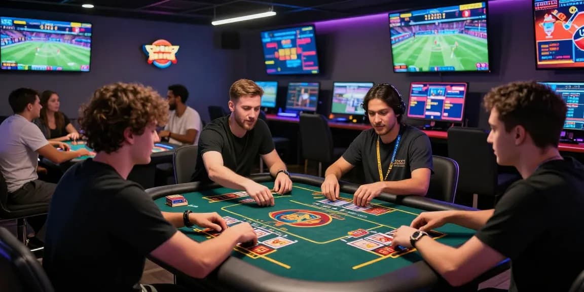Experience the excitement of live casino gaming at 79club with players engaging in thrilling bets.