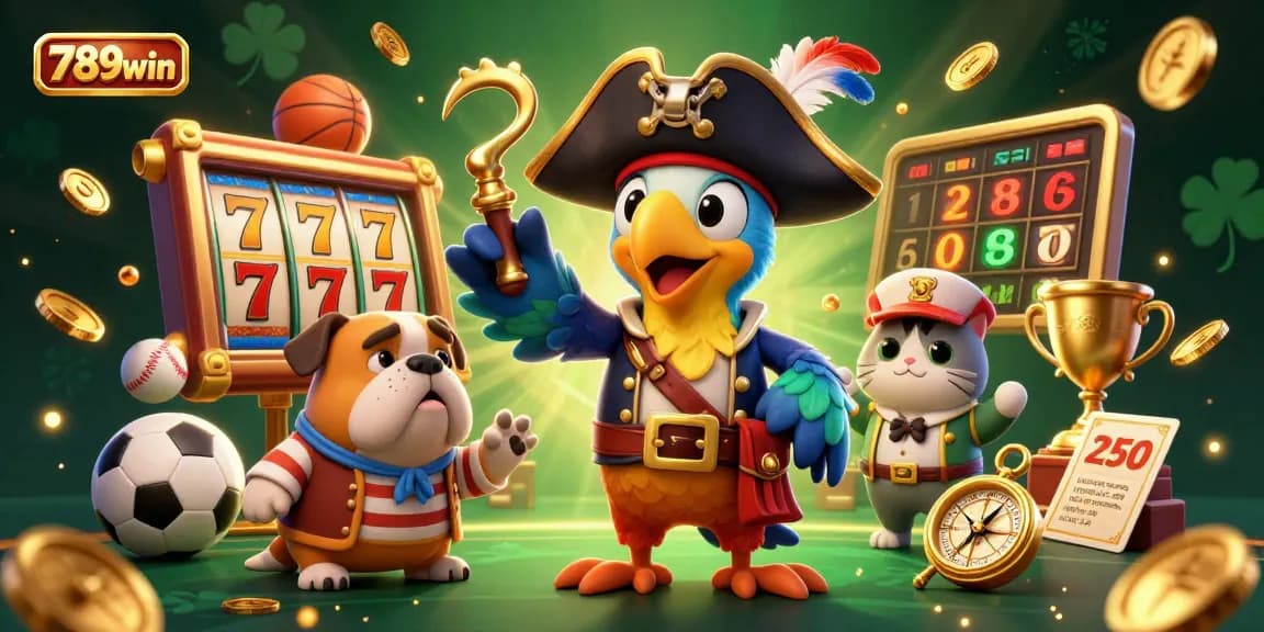 Engage with thrilling slots at 789win's vibrant casino, featuring captivating characters and dynamic gameplay elements.