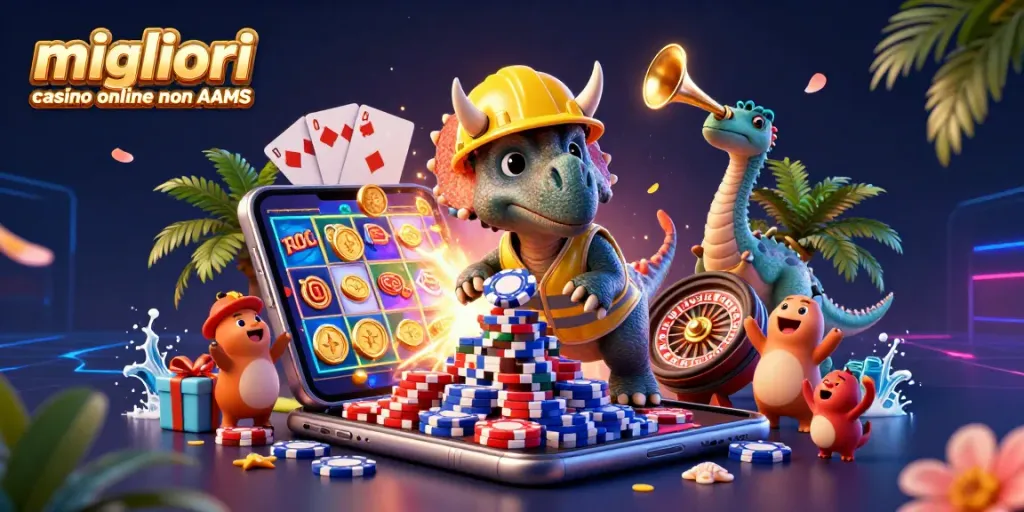 I migliori casino online non AAMS offrono emozioni straordinarie con giochi d'azzardo e vincite elevate.