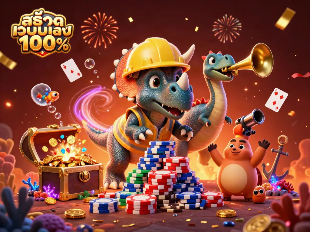 สร้างความสนุกสนานด้วย สล็อตเว็บตรง100% ภาพลักษณ์ 3D ที่น่าตื่นตาตื่นใจพร้อมแสงและสีสันสดใส