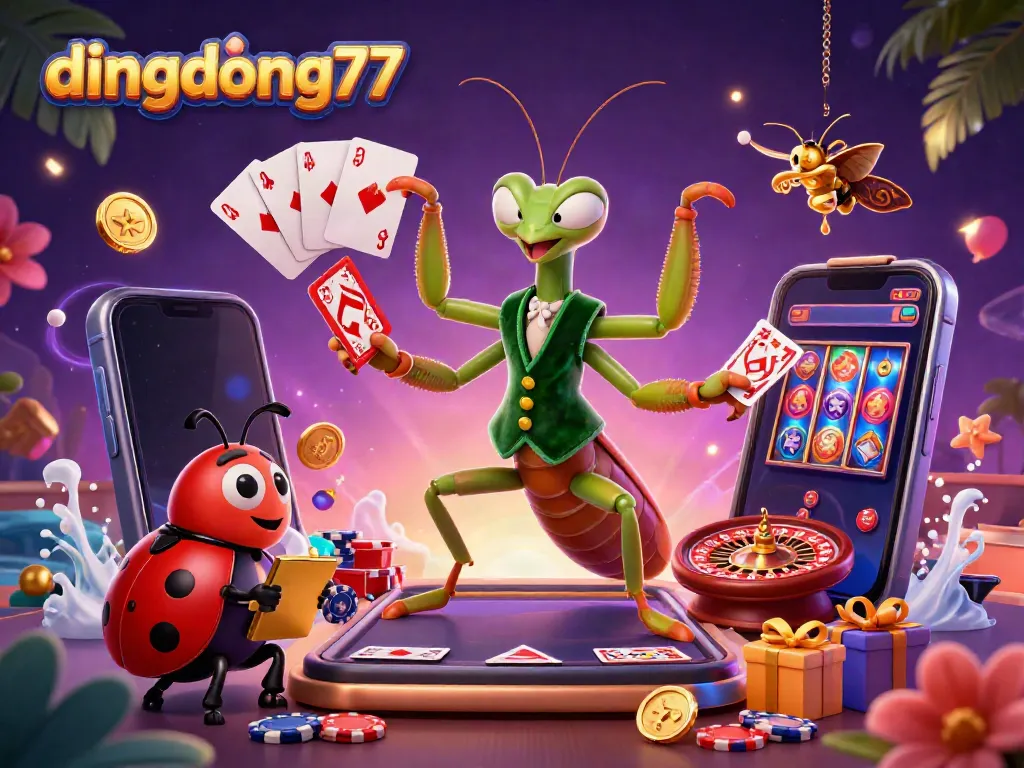 Engage in thrilling gameplay with dingdong77, featuring vibrant slots and dynamic casino elements.