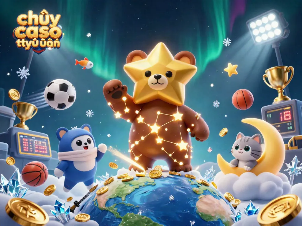 Chơi casino trực tuyến với hình ảnh sành điệu và các yếu tố thể thao thú vị.
