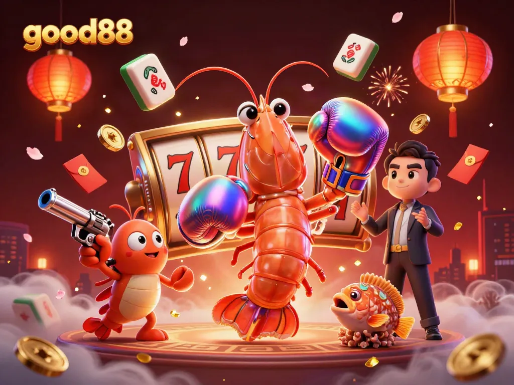 Win big at good88 with dynamic 3D casino elements celebrating the thrill of gaming.