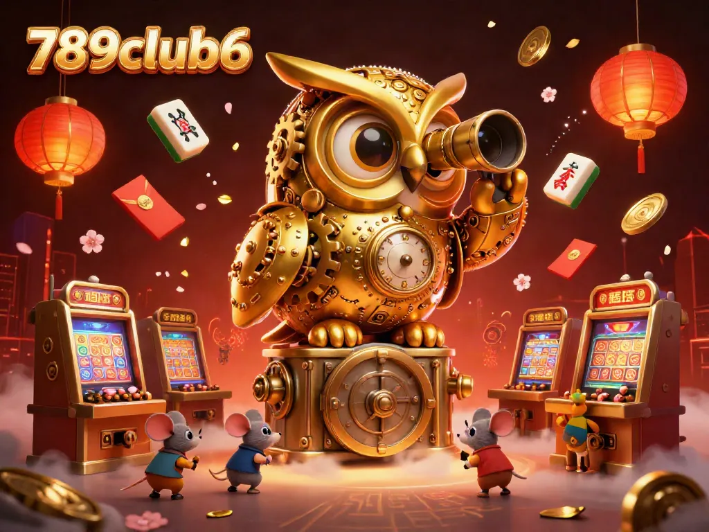 Experience the excitement of gaming at 789club6 with a vibrant casino scene illustrating animated characters and thematic elements.