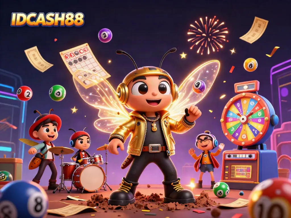 Experience the vibrant excitement of gaming with IDCASH88's colorful characters and elements.