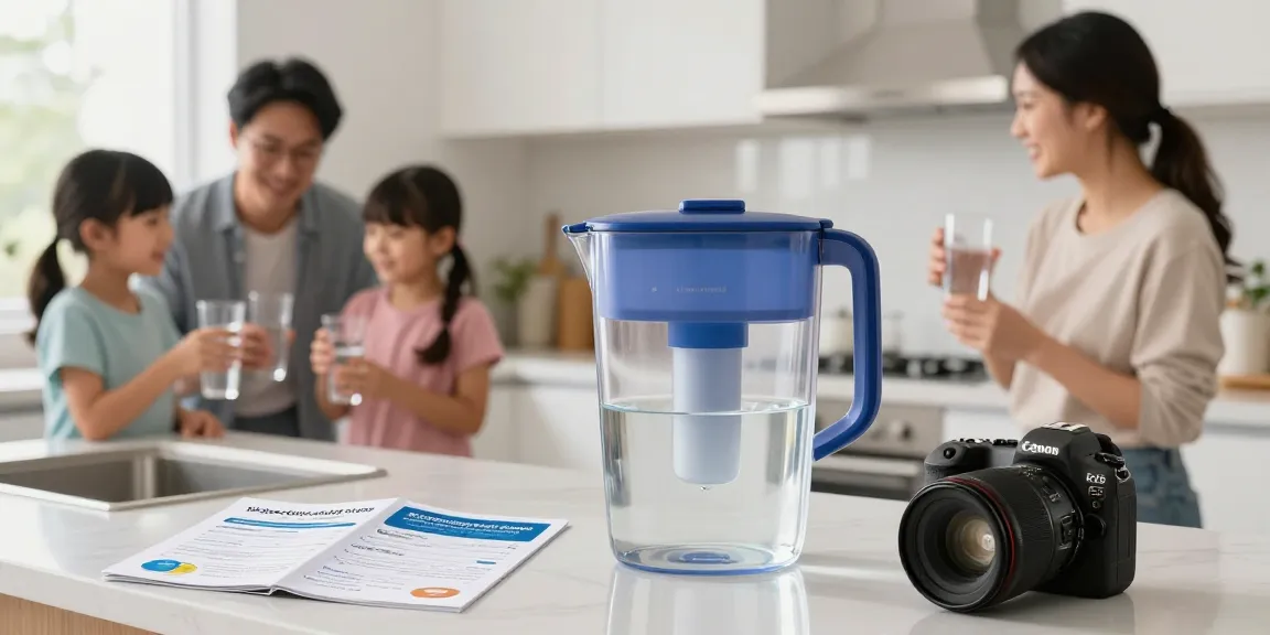 Waterdrop PT-04C-A Alkaline Water Filter Pitcher showcased by licensed professional, trusted provider in home services.
