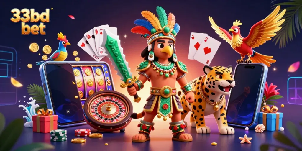Engage with exciting casino action featuring 33bd bet through colorful slot games and dynamic characters.