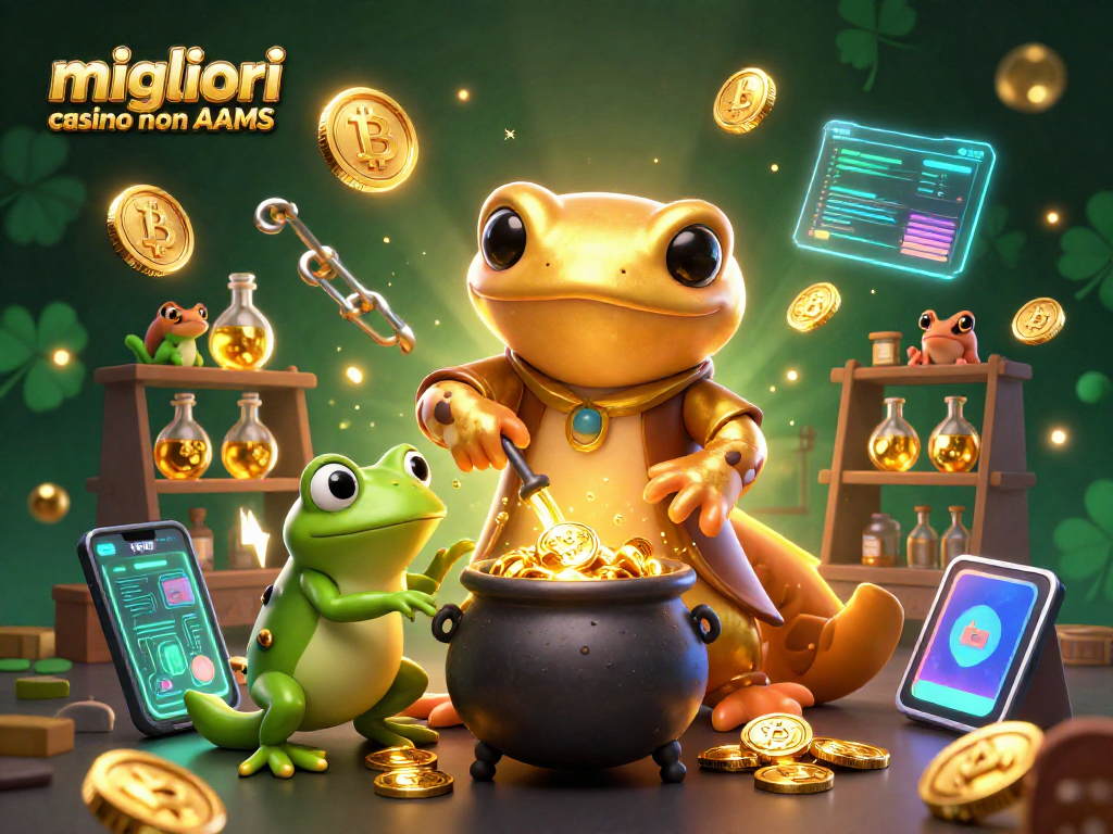 Scopri i migliori casino non AAMS mentre un alchimista trasforma metalli in oro magico.