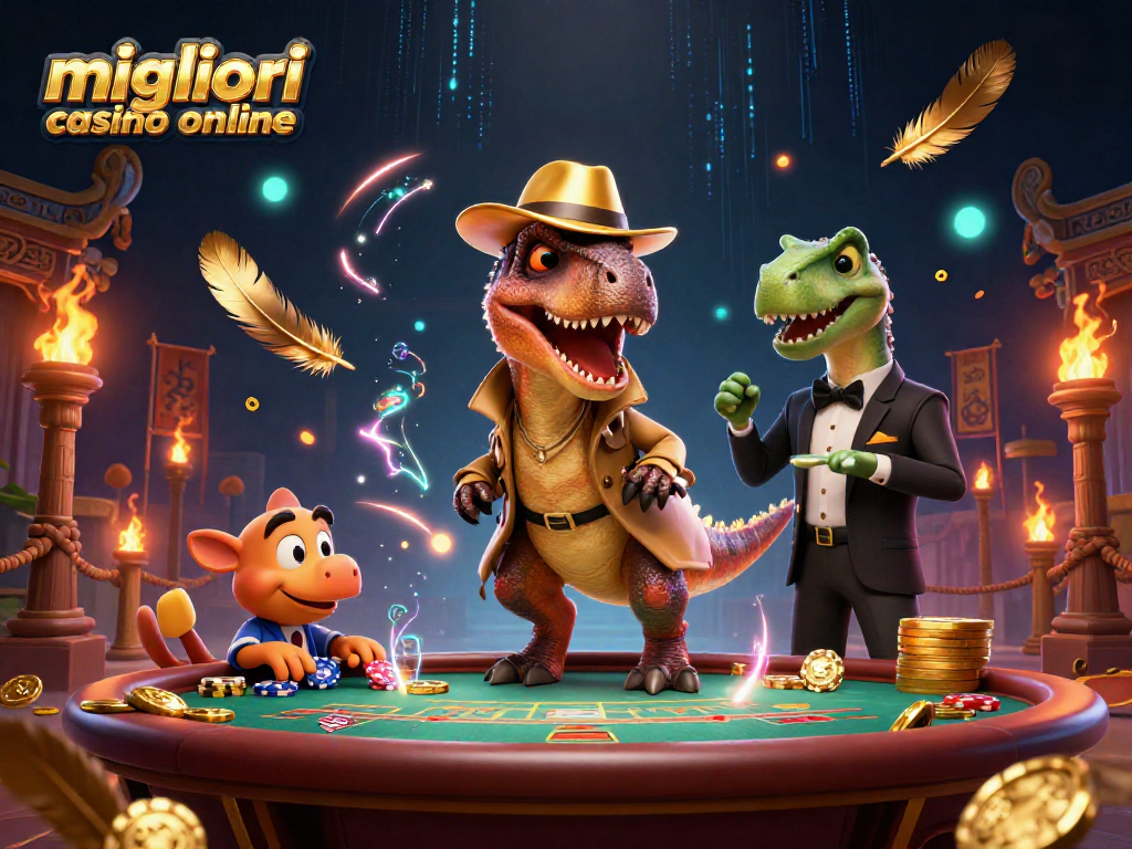 I migliori casino online offrono emozioni indimenticabili mentre il velociraptor cospira al tavolo di blackjack.