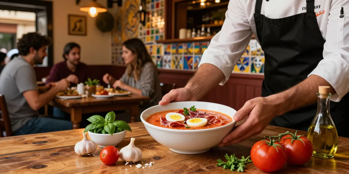 Indulge in the best salmorejo near me at this authentic Spanish tapas bar.