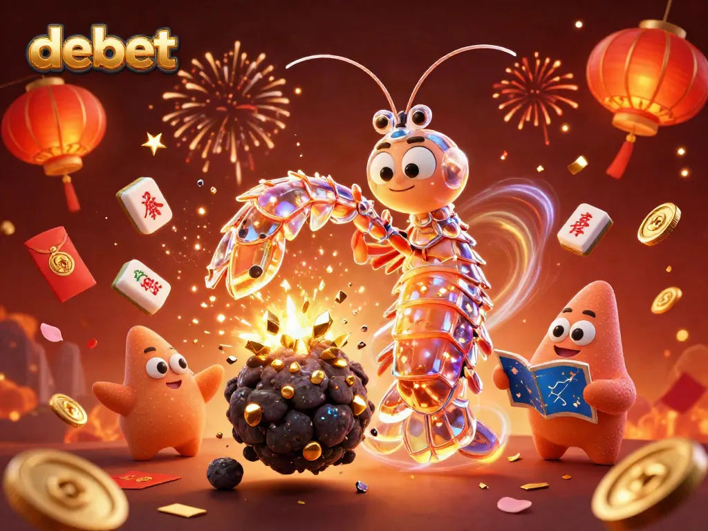 Experience the exciting debet casino universe with vibrant characters and dynamic game elements.