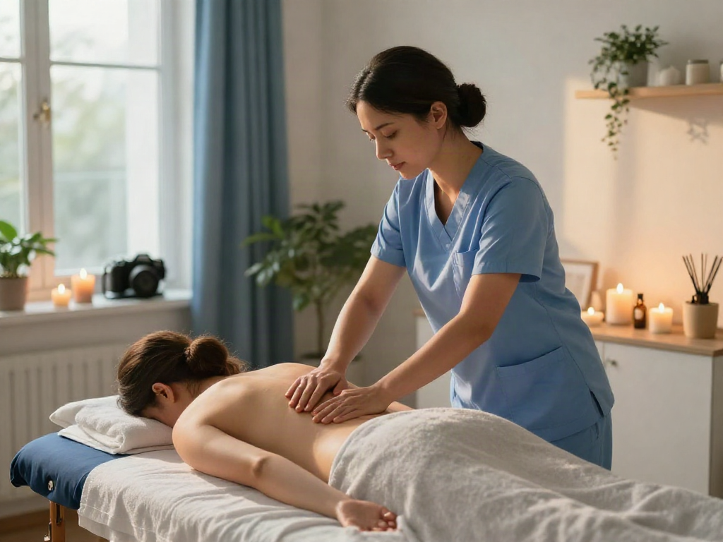Enjoy a relaxing 강북출장마사지 experience in a serene home ambiance.