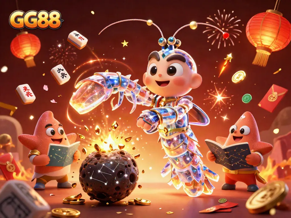 Experience the thrill of GG88 gaming with a vibrant casino scene packed with adventure and excitement.