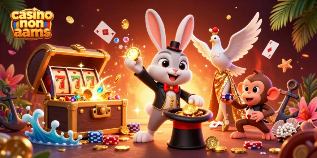 Giocatori nell'azione nei migliori casino non AAMS, con slot e monete d'oro