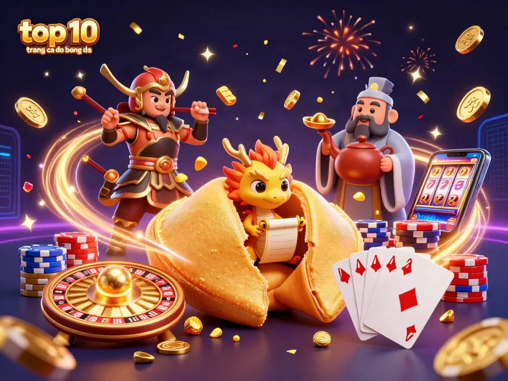Top 10 trang cá độ bóng đá với hình ảnh sống động về các yếu tố cá cược và biểu tượng may mắn