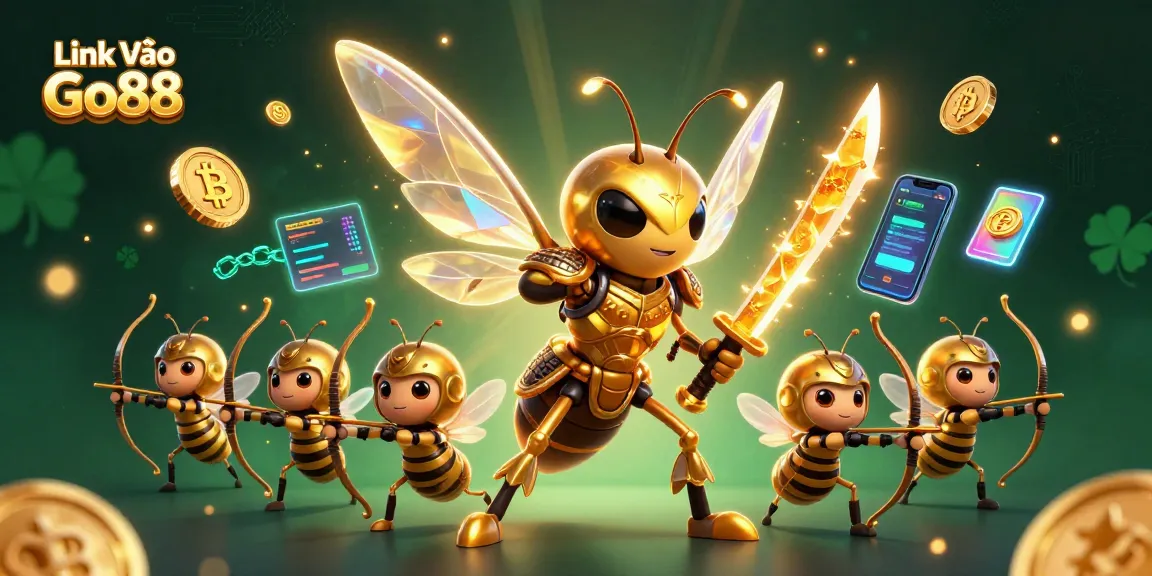 Play exciting games at Link Vào Go88 with golden hornet warriors and crypto rewards.