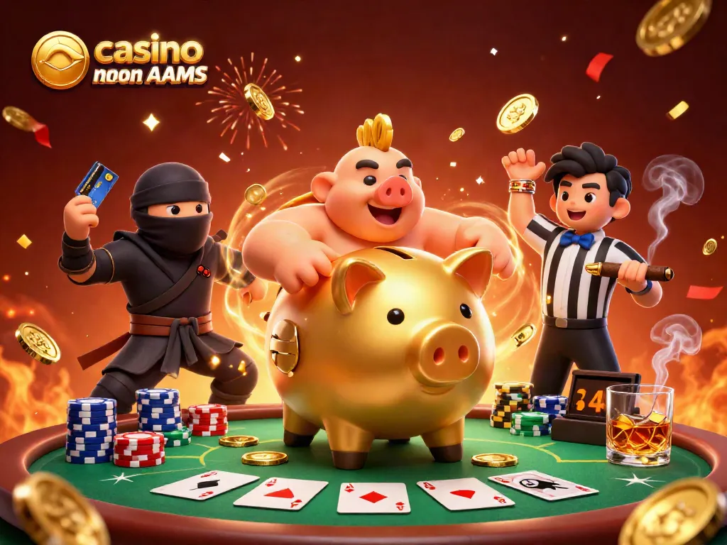 Gioca nei casino sicuri non AAMS con una scena di divertimento ricca di dettagli e azione.