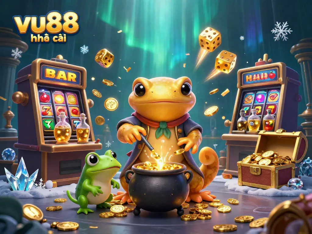 Engage with thrilling gameplay adventures at vu88 nhà cái featuring a magical golden alchemist.