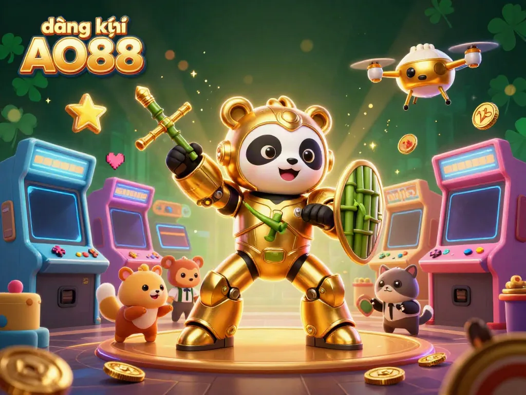 Join the excitement at đăng ký AO88 with this dynamic 3D casino illustration, showcasing gaming and fun.