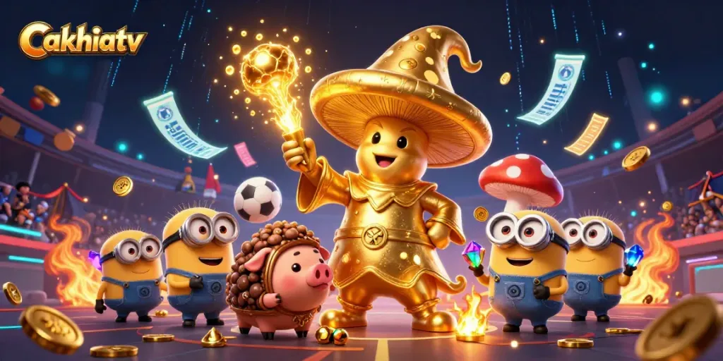 Cakhiatv brings the magic of sports betting alive with vibrant colors and rich visuals, showcasing thrilling moments.