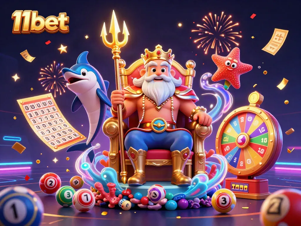 Experience thrilling casino action with 11bet as Neptune welcomes players to a vibrant gaming world.