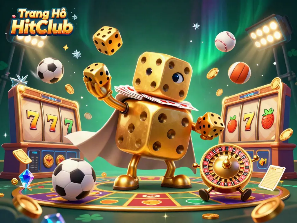 Engage with winning strategies on Trang Chủ HitClub, featuring vibrant casino elements and dynamic gaming action.