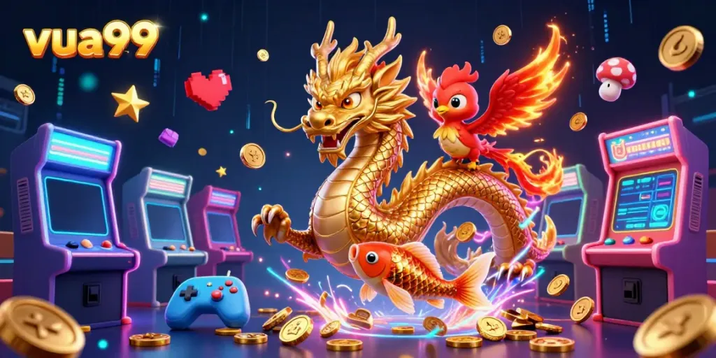 Engage in thrilling gaming action at vua99 with stunning casino visuals and dynamic characters.