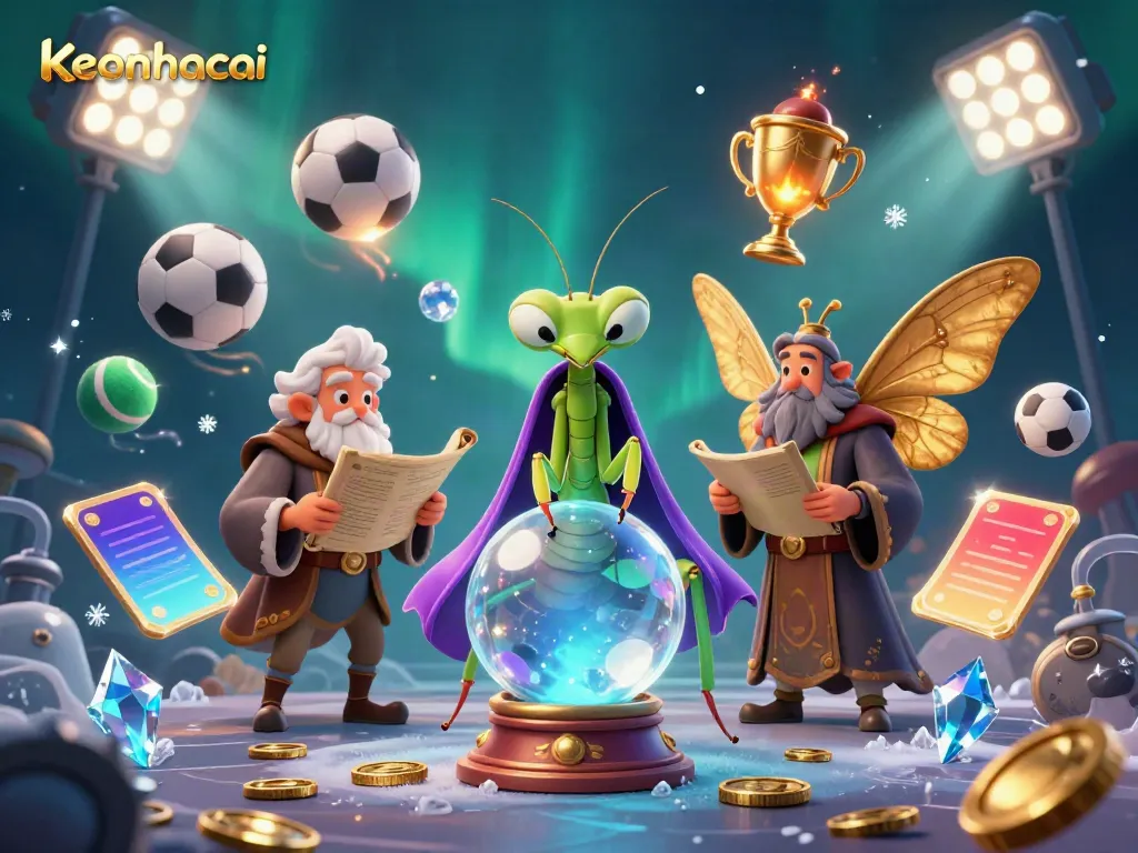 Engage in the action with keonhacai, as dynamic sports elements illustrate thrilling bets.