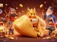 Experience the excitement at 33win with golden treasures and magical dragons amidst vibrant casino elements.