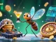 Spin the golden roulette wheel and discover Link vào zbet in a vibrant casino scene filled with neon crypto coins.