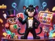 Play engaging games with tải sunwin in a vibrant casino scene featuring animated characters and various game elements.