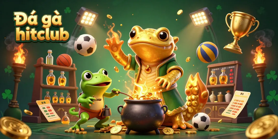 Experience Đá gà hitclub with thrilling action and golden stakes in an immersive 3D scene.
