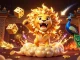 Engage in exciting gaming with FIVE88, featuring vibrant casino elements and dynamic characters.