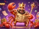 Engage with the vibrant casino world of 888new featuring a golden crab emperor, lottery games, and rich visuals.