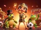 Experience the excitement of soi kèo sports betting with vibrant characters and dynamic betting elements in this 3D scene.