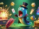 Join iwinclub's thrilling jackpot adventure with a dynamic scene of whimsical sea creatures at play.