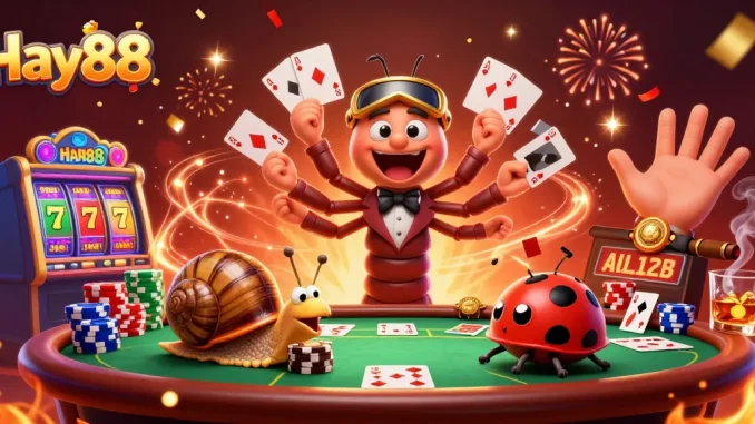 Experience thrilling wins with Hay88 in a vibrant casino scene filled with action!