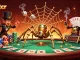 Experience thrilling games at kubetcr with our exotic steampunk casino scene overflowing with poker elements.
