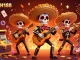 Engage with the exciting QQCASH188 casino experience featuring a vibrant Dia de los Muertos mariachi band.