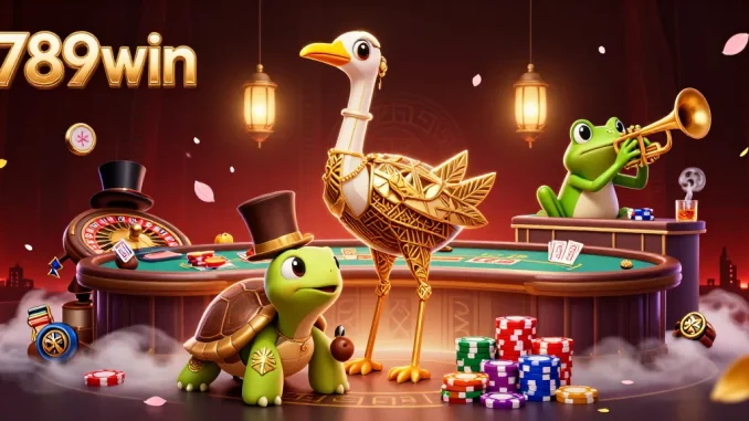 Experience exciting gameplay at 789win with vibrant characters and dynamic casino action.