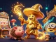 Spin the reels at tr88 with a golden mushroom wizard and treasure-hunting pig in a vibrant casino.