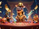 Experience thrilling gameplay with AS9 in this vibrant 3D casino scene featuring cartoon dinosaurs.