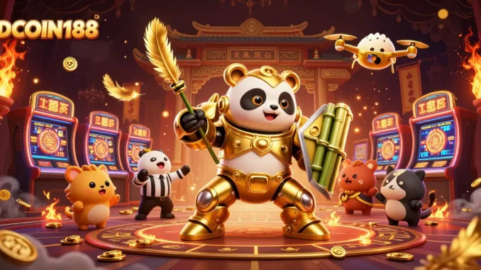 Engage in thrilling casino action at IDCOIN188 with our dynamic 3D illustration featuring gaming excitement.