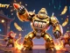 Engage with 92lottery through an exhilarating gaming experience featuring golden gorilla mechs!