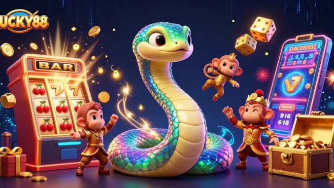 Experience the thrilling magic of LUCKY88 with vibrant colors, jackpot excitement, and engaging casino adventures.