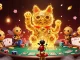 Join Sin88's vibrant gold and casino magic with a lucky cat and dynamic poker setup!