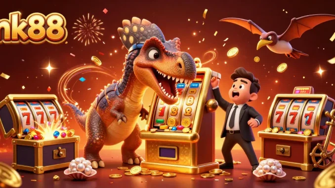 nk88 players enjoy a thrilling jackpot experience with vibrant creatures and action.